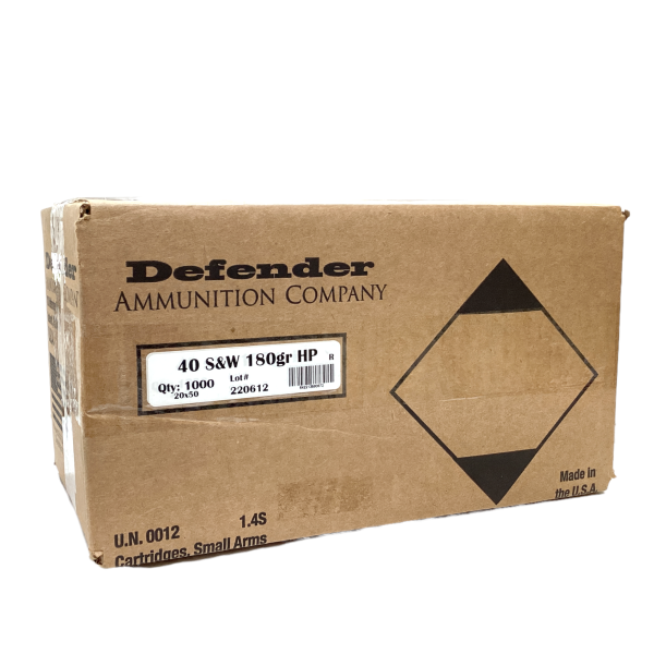 40 S&W Point/Defensive Rounds