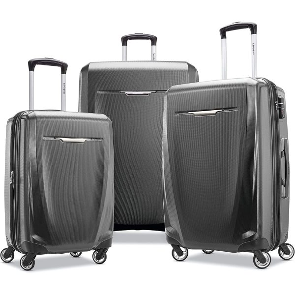 Winfield 3 DLX Hardside Luggage with Spinners, 3-Piece Set