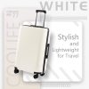 Luggage 3 Piece Sets PC+ABS Spinner Suitcase carry on Fashion