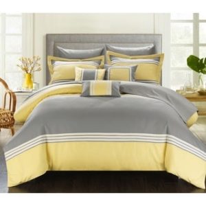 Designart 'Tropical VIntage Flowers I' Tropical Duvet Cover Comforter Set
