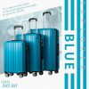 Luggage Expandable Suitcase PC+ABS 3 Piece Set with TSA Lock Spinner Carry