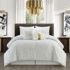 3D Floral Pattern Lannie 7 Piece Comforter Set by Grand Avenue