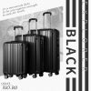 Luggage Expandable Suitcase PC+ABS 3 Piece Set with TSA Lock Spinner Carry