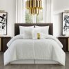 3D Floral Pattern Lannie 7 Piece Comforter Set by Grand Avenue