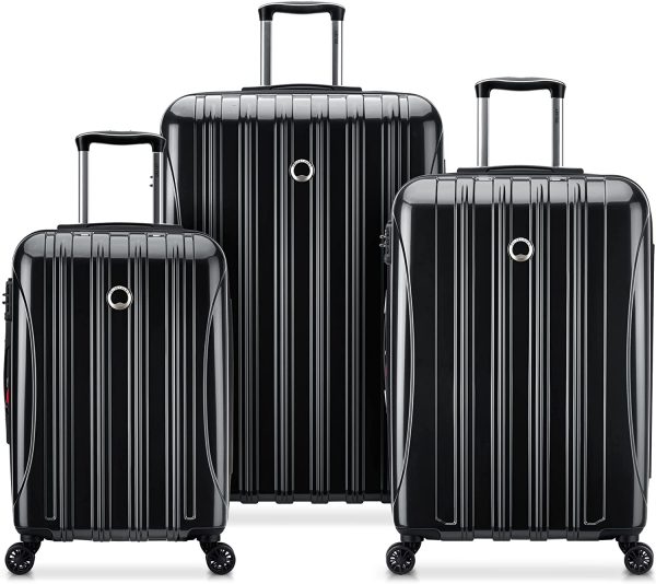 Paris Helium Aero Hardside Expandable Luggage with Spinner Wheels 3-Piece Set