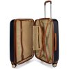 Mia 3 Piece Expandable Retro Luggage Set