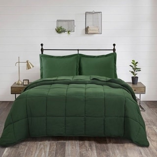 Twin/Queen/King Size 3 Piece Microfiber Reversible Comforter Set