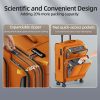 Luggage Sets 3 Piece Softside Expandable Lightweight Durable Suitcase Sets Double Spinner Wheels TSA Lock
