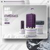 Luggage Expandable Suitcase PC ABS TSA Luggage 3 Piece Set Lock Spinner Carry