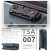 Luggage Expandable Suitcase PC ABS TSA Luggage 3 Piece Set Lock Spinner Carry