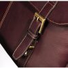 Samsonite Leather Business Cases Flapover Case Dbl Gusset