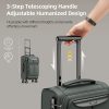 Luggage Sets 3 Piece Softside Expandable Lightweight Durable Suitcase Sets Double Spinner Wheels TSA Lock