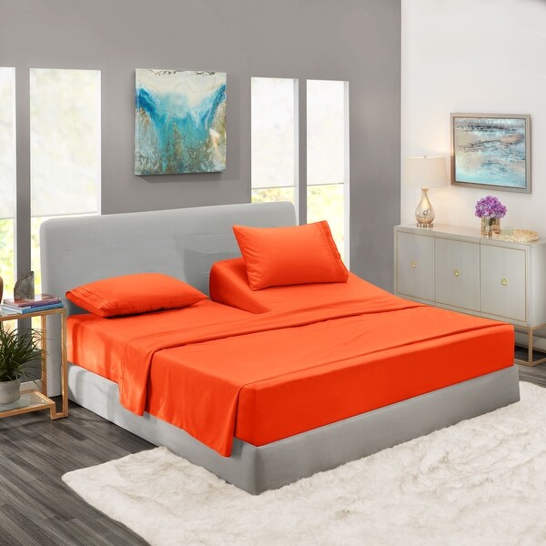 Clara Clark Hotel Luxury 6 Piece Sheet Set - Super Soft Bedding Sheets & Pillowcases