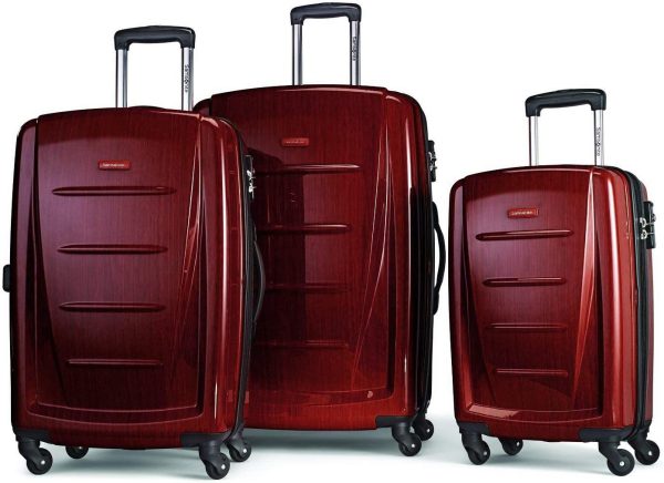 Winfield 2 Hardside Luggage with Spinner Wheels 3-Piece Set