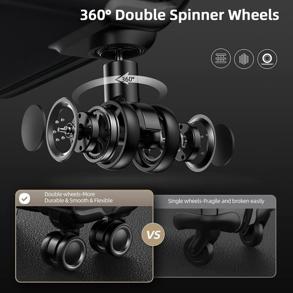 Luggage Sets 3 Piece Softside Expandable Lightweight Durable Suitcase Sets Double Spinner Wheels TSA Lock