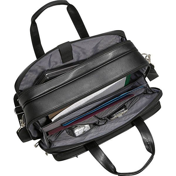Samsonite Leather Business Cases Checkpoint Friendly Case
