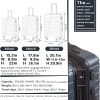 Luggage Expandable Suitcase PC ABS TSA Luggage 3 Piece Set Lock Spinner Carry