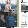 Luggage 3 Piece Set Suitcase Spinner Softshell lightweight
