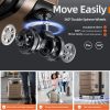 SHOWKOO Luggage Sets Expandable PC+ABS Durable Suitcase Sets Double Wheels TSA Lock Pink 3pcs