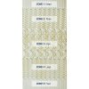 Convoluted 5-zone 1.5-inch Memory Foam Mattress Topper
