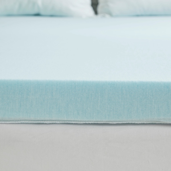 Sleep Philosophy 3-inch Memory Foam with 3M Cover Mattress Topper