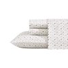 Laura Ashley Soft & Silky 300 Thread Count Sateen Cotton Sheet Set.