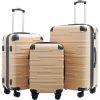 Luggage Expandable Suitcase 3 Piece Set with TSA Lock Spinner 20in24in28in