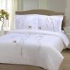 Superior Spring 3-piece Embroidered Cotton Duvet Cover Set