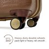 Snakeskin 3 Piece Expandable Luggage Set