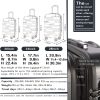 Luggage Expandable Suitcase 3 Piece Set with TSA Lock Spinner 20in24in28in