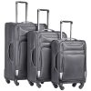 Luggage 3 Piece Set Suitcase Spinner Softshell lightweight