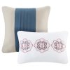 Intelligent Design Lacie Reversible Quilt Set with Throw Pillows