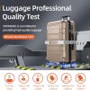 SHOWKOO Luggage Sets Expandable PC+ABS Durable Suitcase Sets Double Wheels TSA Lock Pink 3pcs