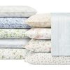 Laura Ashley Soft & Silky 300 Thread Count Sateen Cotton Sheet Set.