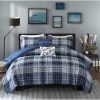 Intelligent Design Dexter Blue Comforter Set