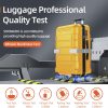 SHOWKOO Luggage Sets Expandable PC+ABS Durable Suitcase Sets Double Wheels TSA Lock Pink 3pcs