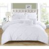 Chic Home Valentina White 8-Piece Bed in a Bag with Sheet Set