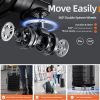 SHOWKOO Luggage Sets Expandable PC+ABS Durable Suitcase Sets Double Wheels TSA Lock Pink 3pcs