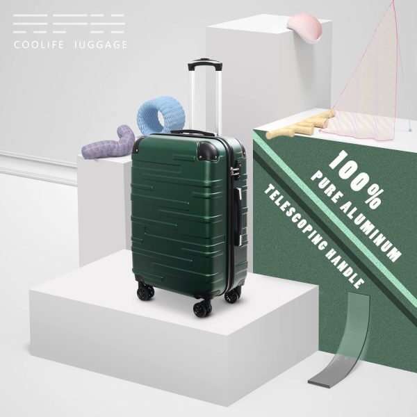 Luggage Expandable Suitcase 3 Piece Set with TSA Lock Spinner 20in24in28in