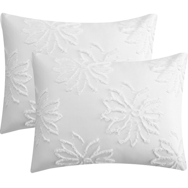 3D Floral Pattern Lannie 7 Piece Comforter Set by Grand Avenue