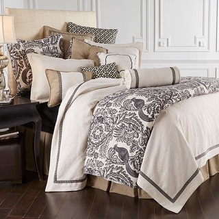 HiEnd Accents Liza White Matelasse Coverlet Set, 4PC