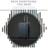 Luggage Expandable 3 Piece Sets PC+ABS Spinner Suitcase Built-In TSA lock 20 inch 24 inch 28 inch