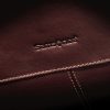 Samsonite Leather Business Cases Flapover Case Dbl Gusset