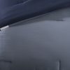 Madison Park Abigail Navy Solid Pieced 7 Piece Comforter Set