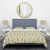 Designart 'Abstract Retro Geometrical Design II' Mid-Century Duvet Cover Set