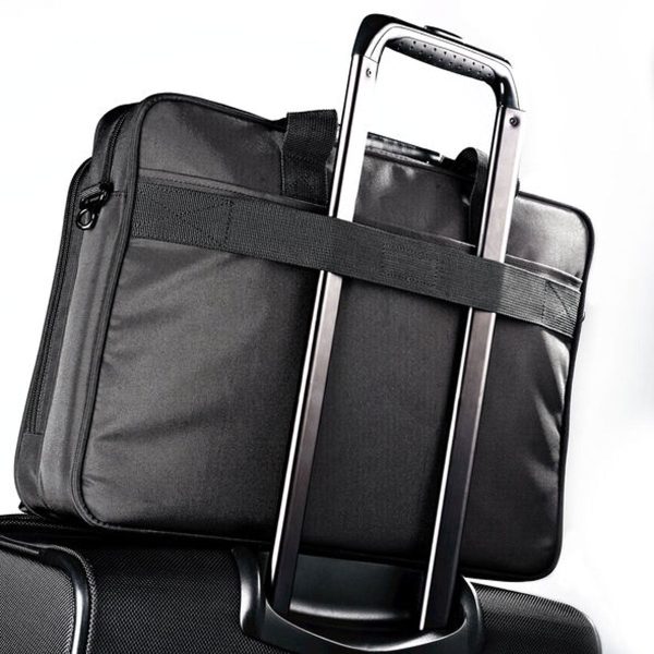 Samsonite Classic Business Perfect Fit Two Gusset Laptop Bag