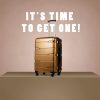 Luggage Expandable 3 Piece Sets PC+ABS Spinner Suitcase Built-In TSA lock 20 inch 24 inch 28 inch