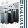 Luggage Expandable Suitcase PC+ABS 3 Piece Set with TSA Lock Spinner Carry