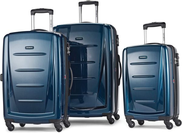 Winfield 2 Hardside Luggage with Spinner Wheels 3-Piece Set