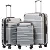 Luggage Expandable Suitcase 3 Piece Set with TSA Lock Spinner 20in24in28in
